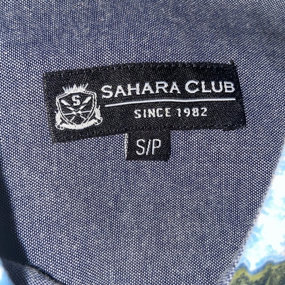 Men's floral button down - Picture 2 of 2